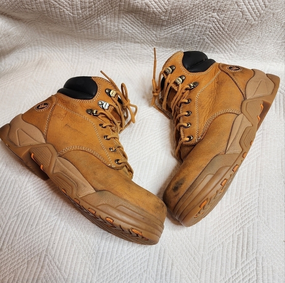 HAWX MEN'S ENFORCER LACE-UP WORK BOOTS - COMPOSITE TOE. Size 10.5EE. - Picture 8 of 16
